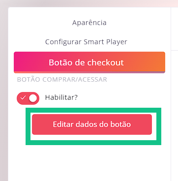editando botao checkout